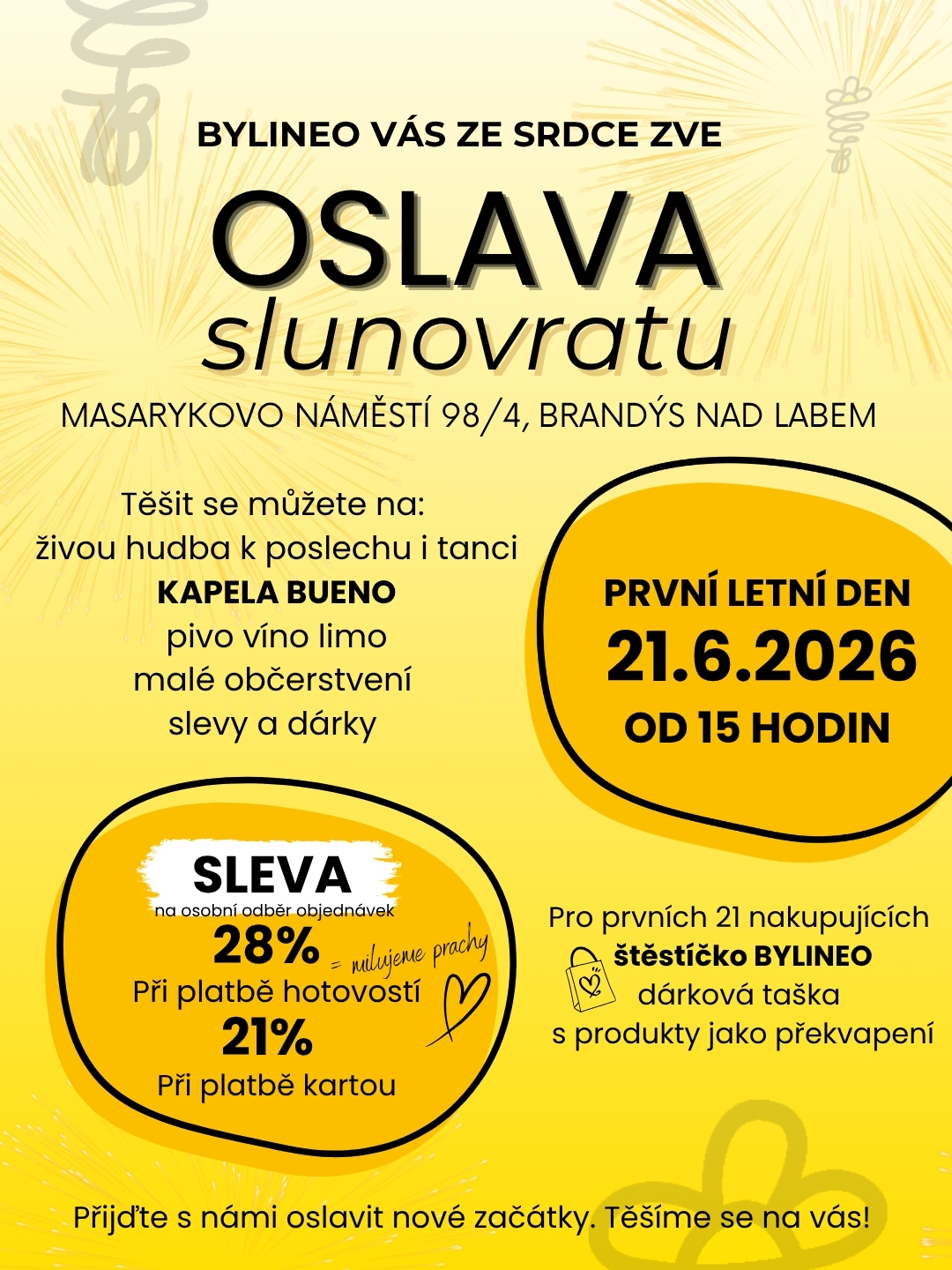 Oslavte s námi slunovrat 